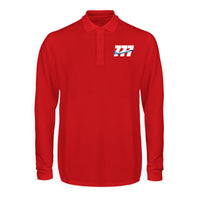 Thumbnail for Super Boeing 777 Designed Long Sleeve Polo T-Shirts