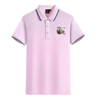 Thumbnail for Airbus A320 & V2500 Engine Designed Stylish Polo T-Shirts