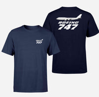 Thumbnail for The Boeing 747 Designed Double-Side T-Shirts