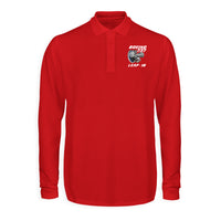 Thumbnail for Boeing 737 & Leap 1B Designed Long Sleeve Polo T-Shirts
