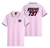 Thumbnail for Amazing Boeing 737 Designed Stylish Polo T-Shirts (Double-Side)