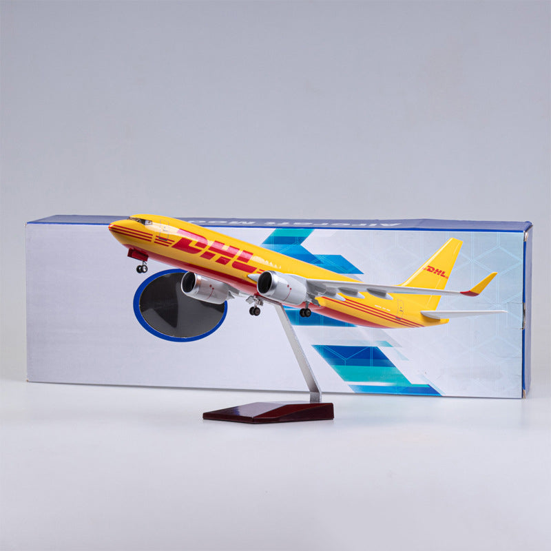 DHL Cargo Express Airline Boeing 737-800 Airplane Model (1/84 Scale - 47CM) - view 12