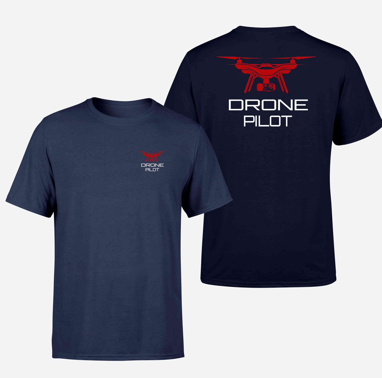 Drone Pilot Designed Double-Side T-Shirts