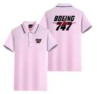 Thumbnail for Amazing Boeing 747 Designed Stylish Polo T-Shirts (Double-Side)