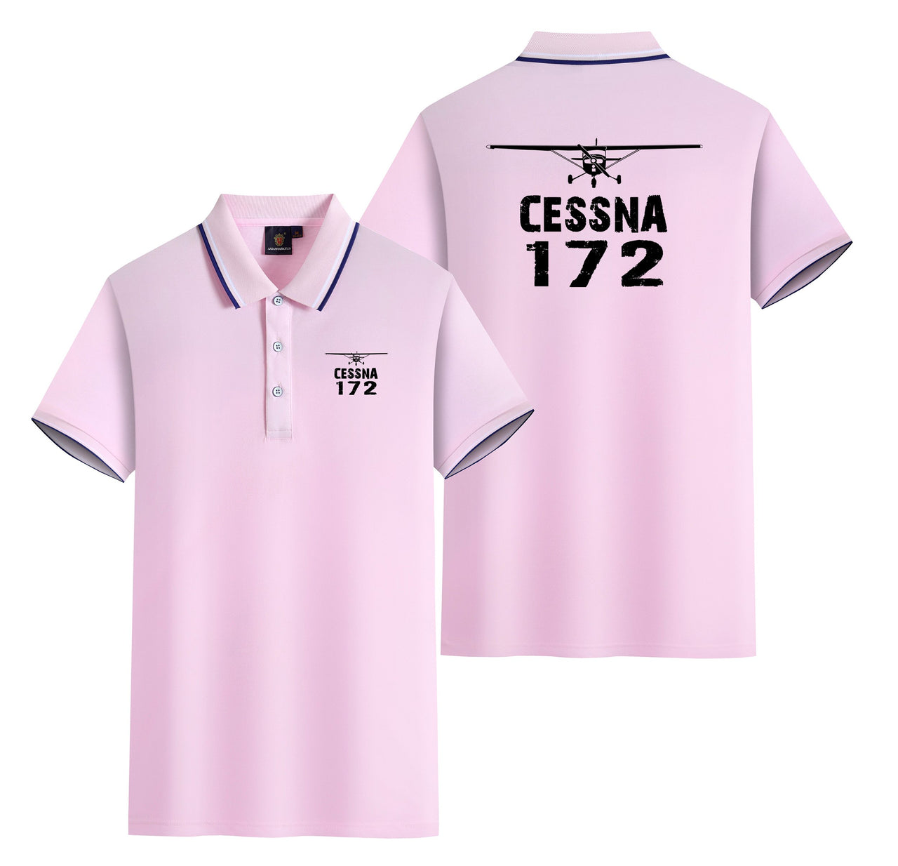 Cessna 172 & Plane Designed Stylish Polo T-Shirts (Double-Side)