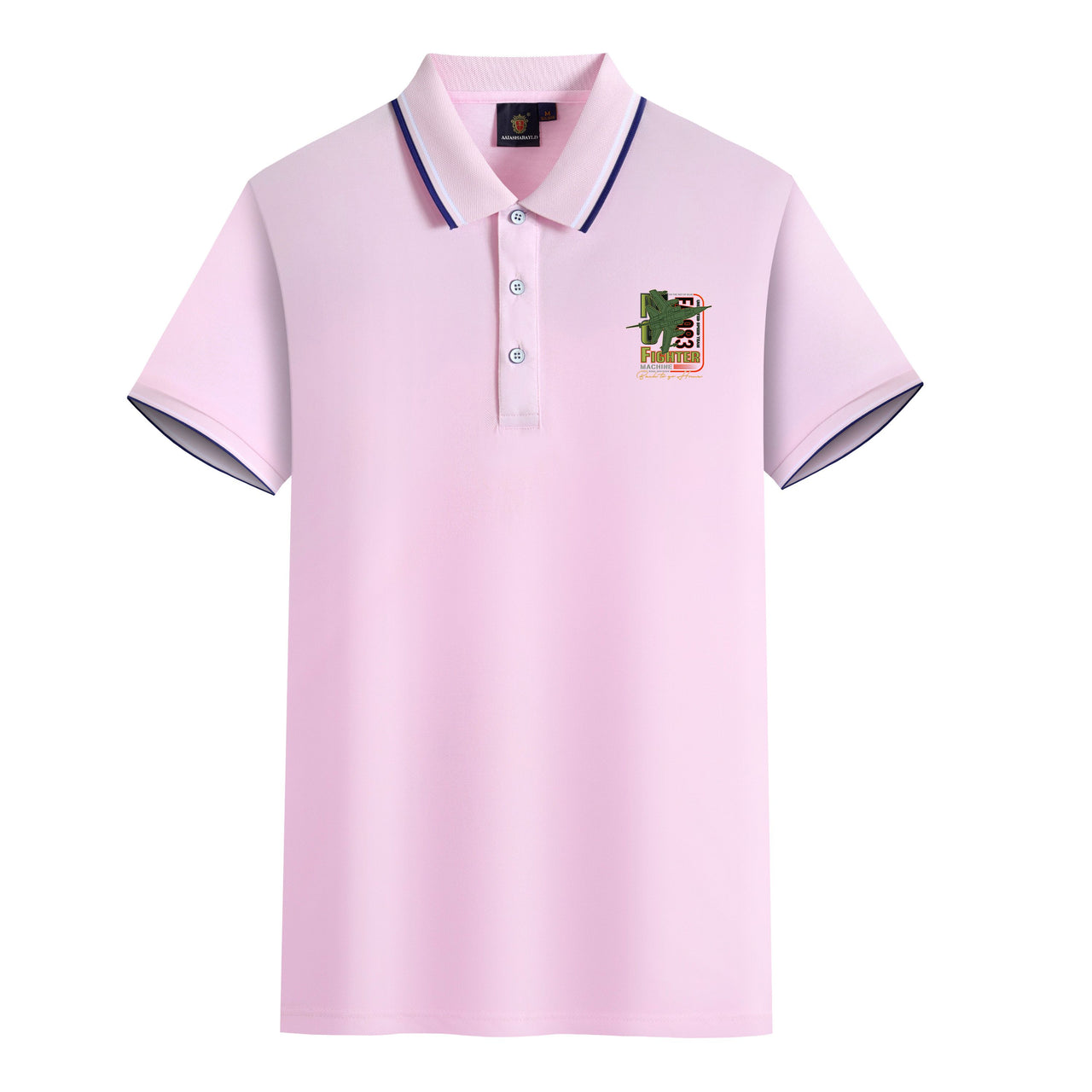 Fighter Machine Designed Stylish Polo T-Shirts