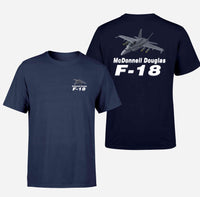 Thumbnail for The McDonnell Douglas F18 Designed Double-Side T-Shirts