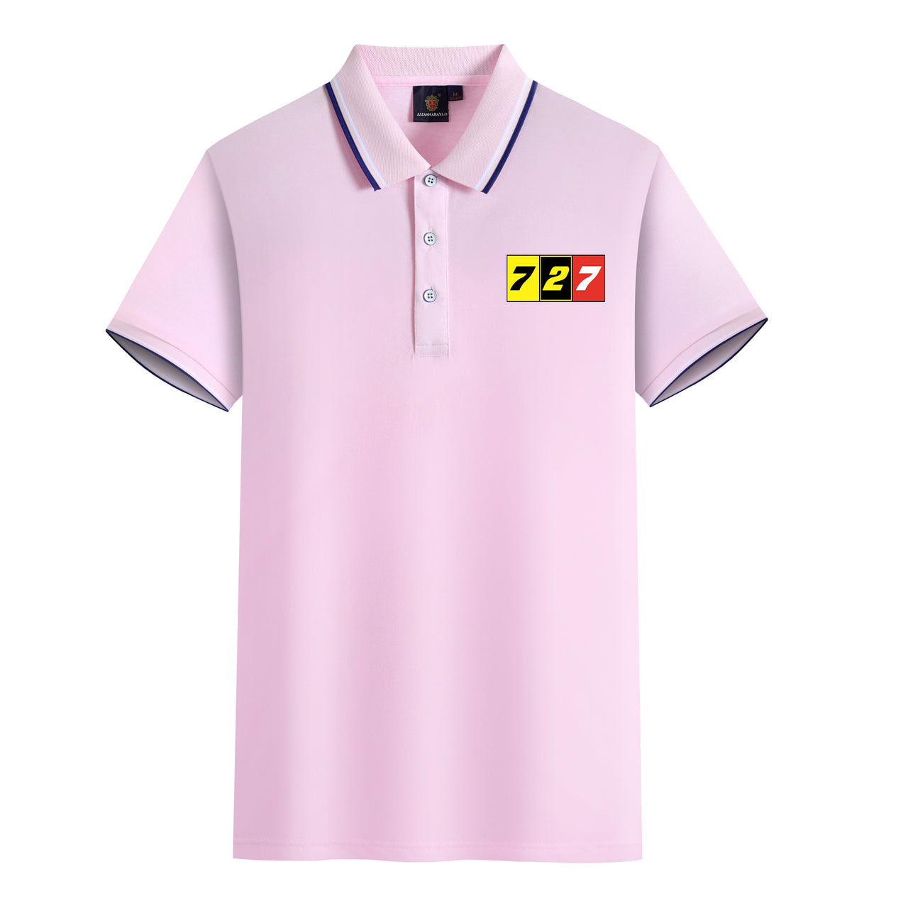 Flat Colourful 727 Designed Stylish Polo T-Shirts