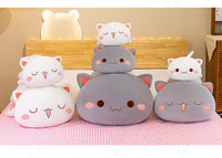 Thumbnail for 40-70cm Kawaii Climbing Peach Cat Plush Doll