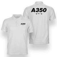 Thumbnail for Super Airbus A350 Designed Double Side Polo T-Shirts