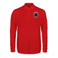 Thumbnail for In Thrust We Trust Designed Long Sleeve Polo T-Shirts