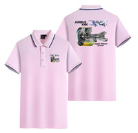 Thumbnail for Airbus A380 & GP7000 Engine Designed Stylish Polo T-Shirts (Double-Side)