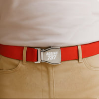 Thumbnail for Amazing Boeing 737 Designed Fashion Airplane Seat Belts