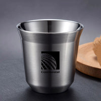 Thumbnail for Continental Airlines Double Wall Stainless Steel Coffee Mugs