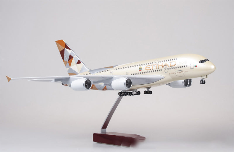 Etihad Airways Airbus A380 Airplane Model (1/160 Scale