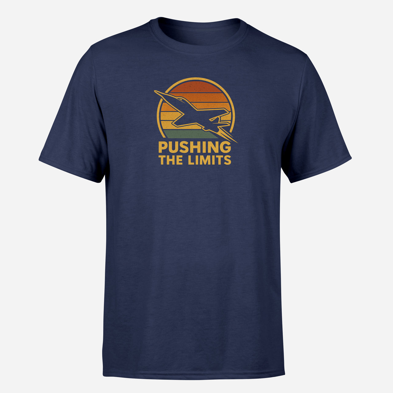 Pushing The Limits Retro Design Super Quality T-Shirts