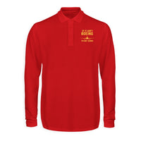 Thumbnail for Special If It Ain't Boeing I'm Not Going! Designed Long Sleeve Polo T-Shirts