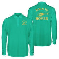 Thumbnail for Born To Hover Designed Long Sleeve Polo T-Shirts (Double-Side)