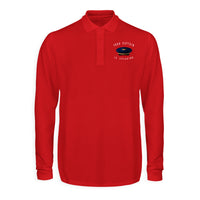 Thumbnail for Your Captain Is Speaking Designed Long Sleeve Polo T-Shirts