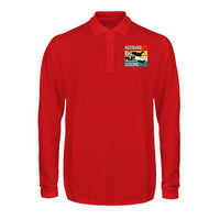 Thumbnail for Husband & Dad & Pilot & Legend Designed Long Sleeve Polo T-Shirts