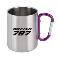 Thumbnail for Boeing 787 & Text Designed Stainless Steel Outdoors Mugs