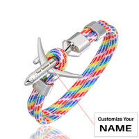 Thumbnail for Super Quality Stylish Airplane Shape Bracelets  Silver (Mixed Colours)