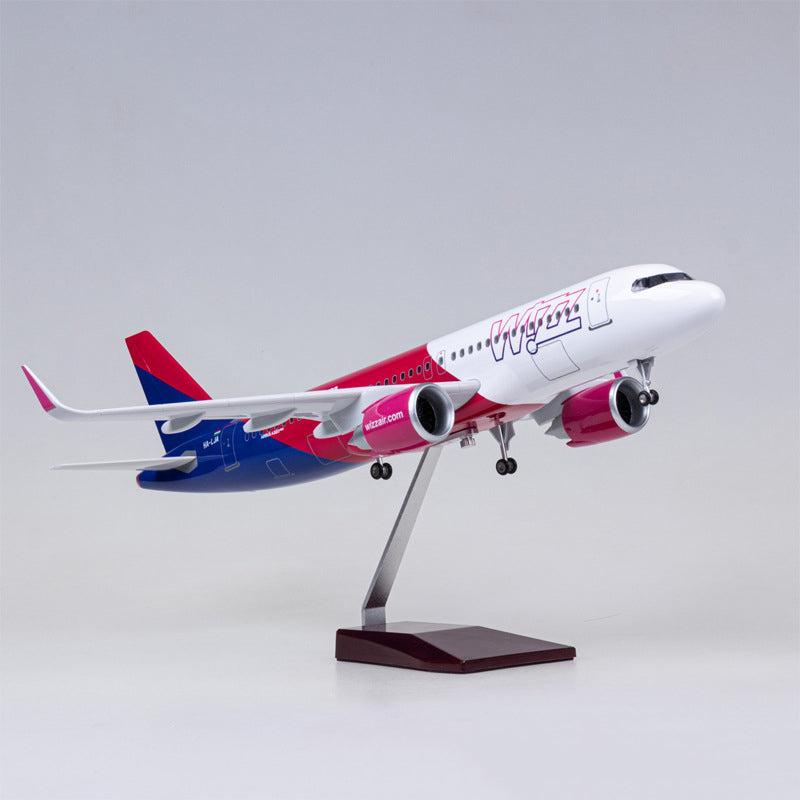 Wizz Air Airlines Airbus A320neo Airplane Model (47CM)
