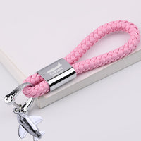 Thumbnail for Sukhoi Superjet 100 Designed Leather Car Key Chains