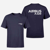 Thumbnail for Airbus A320 & Text Designed Pocket T-Shirts
