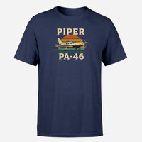 Thumbnail for Retro Piper PA-46 Design Super Quality T-Shirts