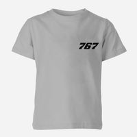 Thumbnail for 767 Flat Text Designed Children T-Shirts