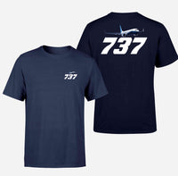 Thumbnail for Super Boeing 737-800 Designed Double-Side T-Shirts