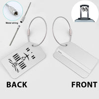 Thumbnail for Products Runway (Customizable) Designed Fashion Metal Luggage Tags