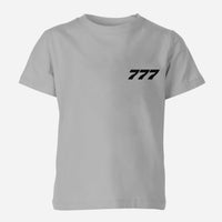 Thumbnail for 777 Flat Text Designed Children T-Shirts