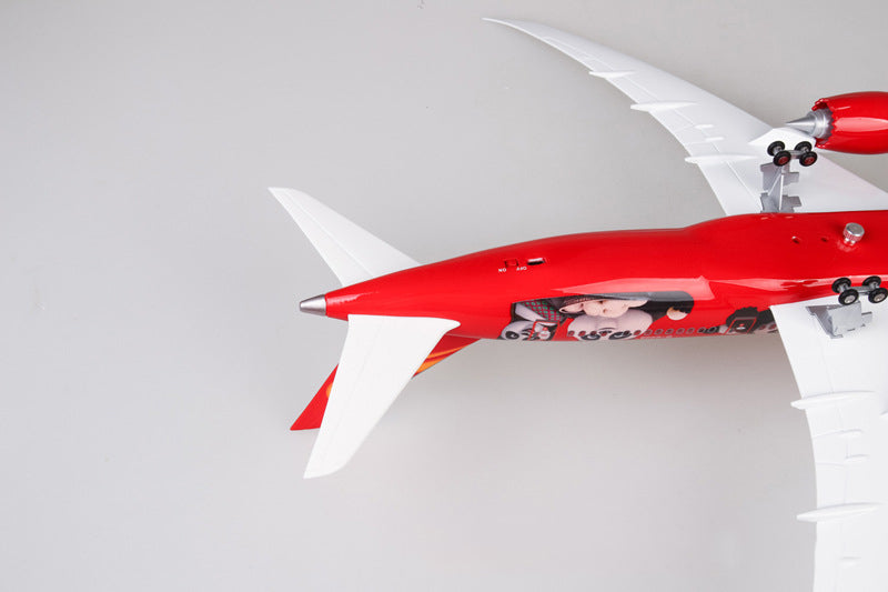 China Hainan Airline Boeing 787 Airplane Model (1/130 Scale)