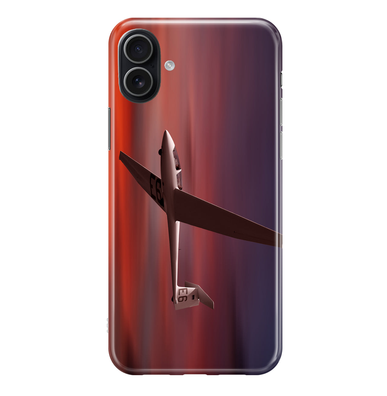 Cruising Glider at Sunset Designed iPhone Cases