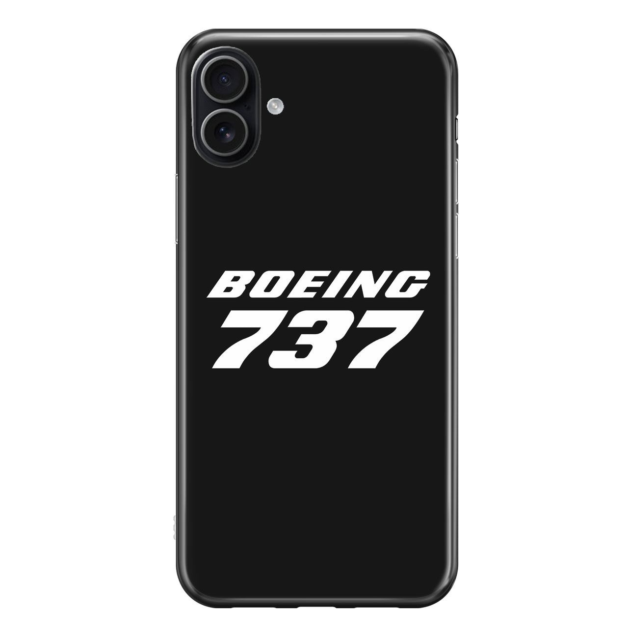 Boeing 737 & Text Designed iPhone Cases