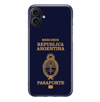 Thumbnail for Argentina Passport Designed iPhone Cases