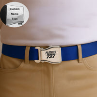 Thumbnail for Amazing Piloteyes737 Designed Fashion Airplane Seat Belts