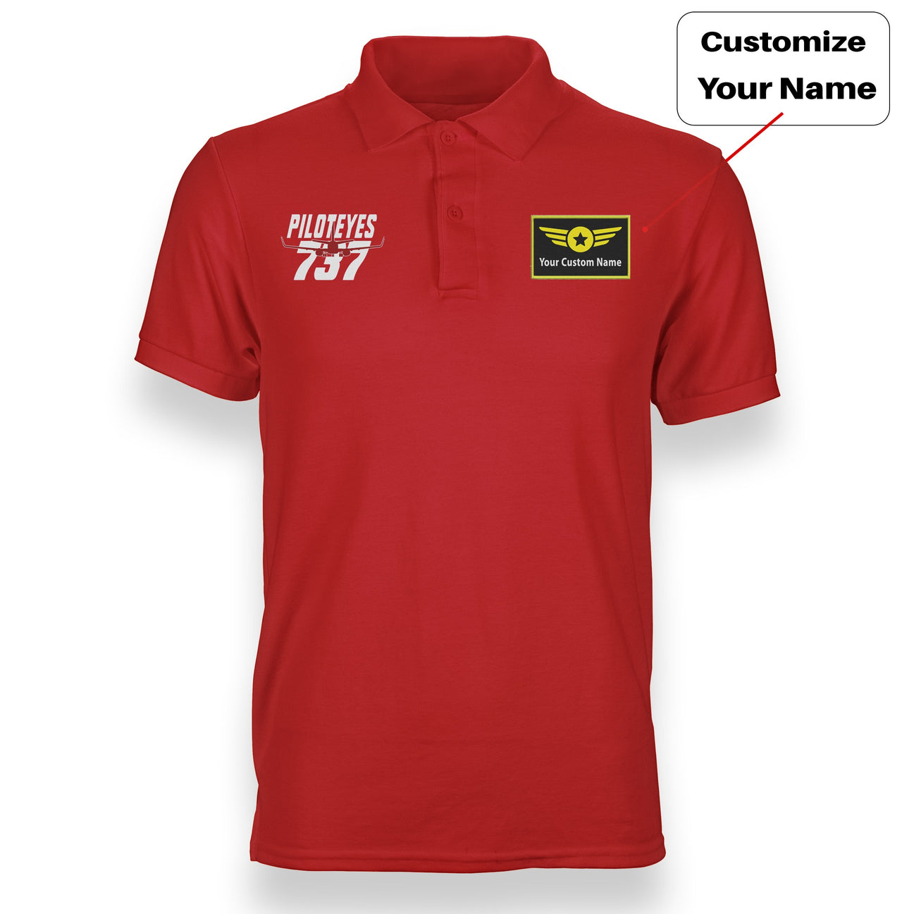 Amazing Piloteyes737 Designed "WOMEN" Polo T-Shirts