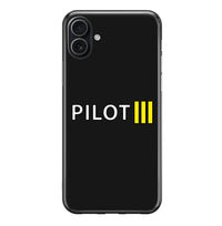 Thumbnail for Pilot & Stripes (3 Lines) Designed iPhone Cases