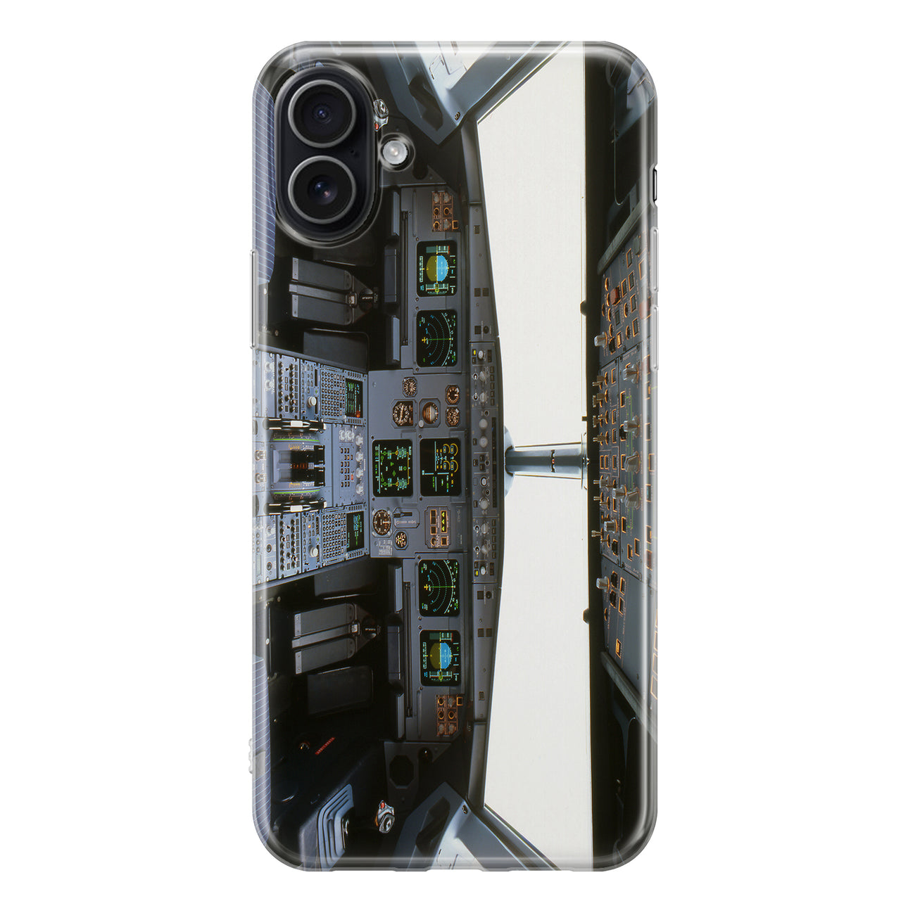 Airbus A320 Cockpit Wide Printed iPhone Cases