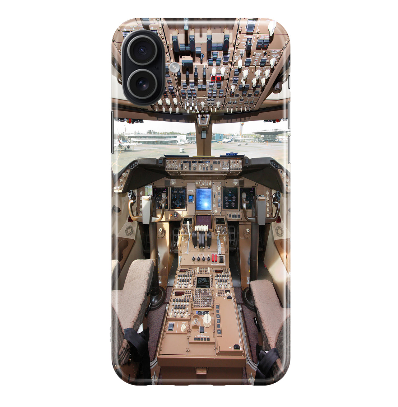 Boeing 747 Cockpit Printed iPhone Cases