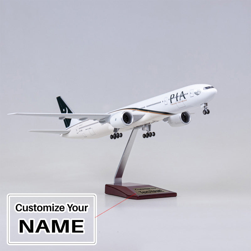 Pakistan Airlines Boeing 777 Airplane Model (1/157 Scale)