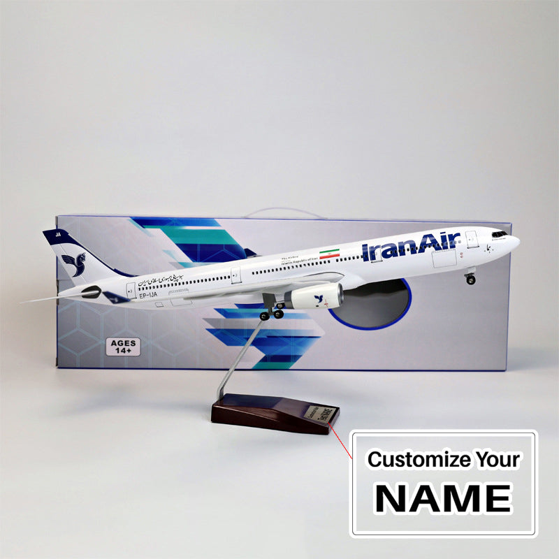 Iran Air Airbus A330 (Special Edition 47CM) Airplane Model