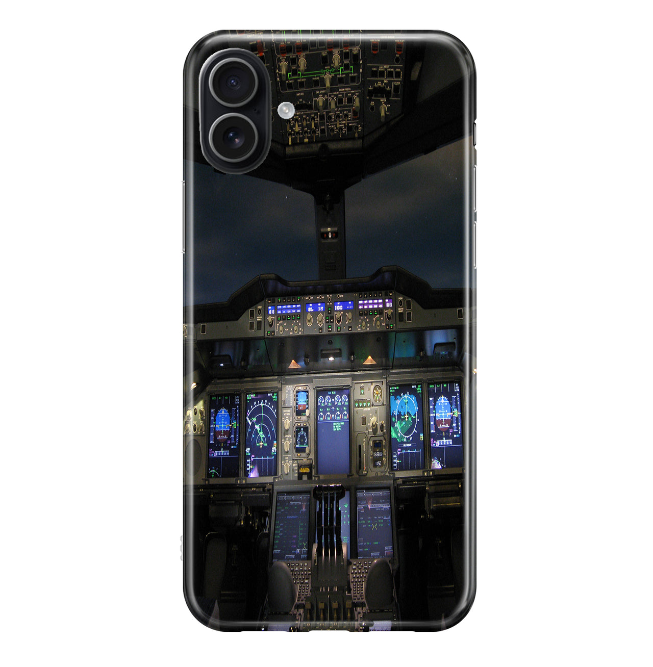 Airbus A380 Cockpit Printed iPhone Cases
