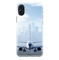 Thumbnail for Boeing 737 & City View Behind Printed iPhone Cases