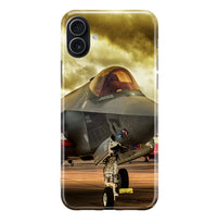Thumbnail for Fighter Jet 35 at Airbase Designed iPhone Cases