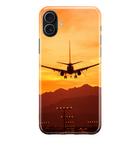 Thumbnail for Landing Aircraft During Sunset Designed iPhone Cases