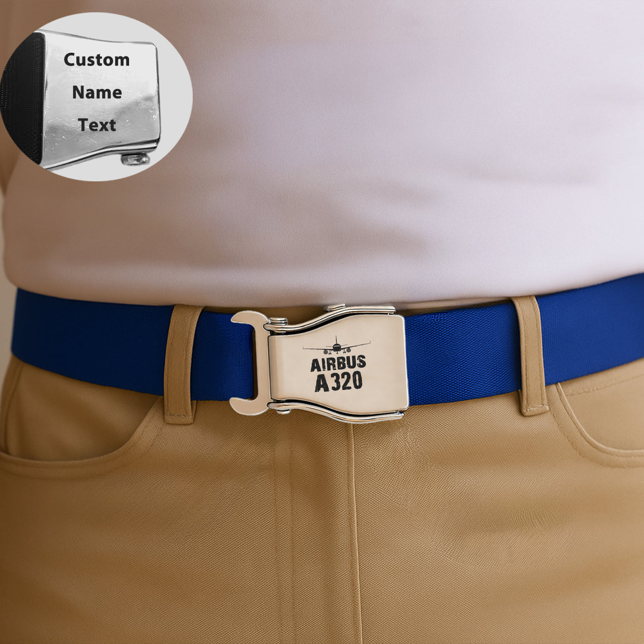 Airbus A320 & Plane Designed Fashion Airplane Seat Belts